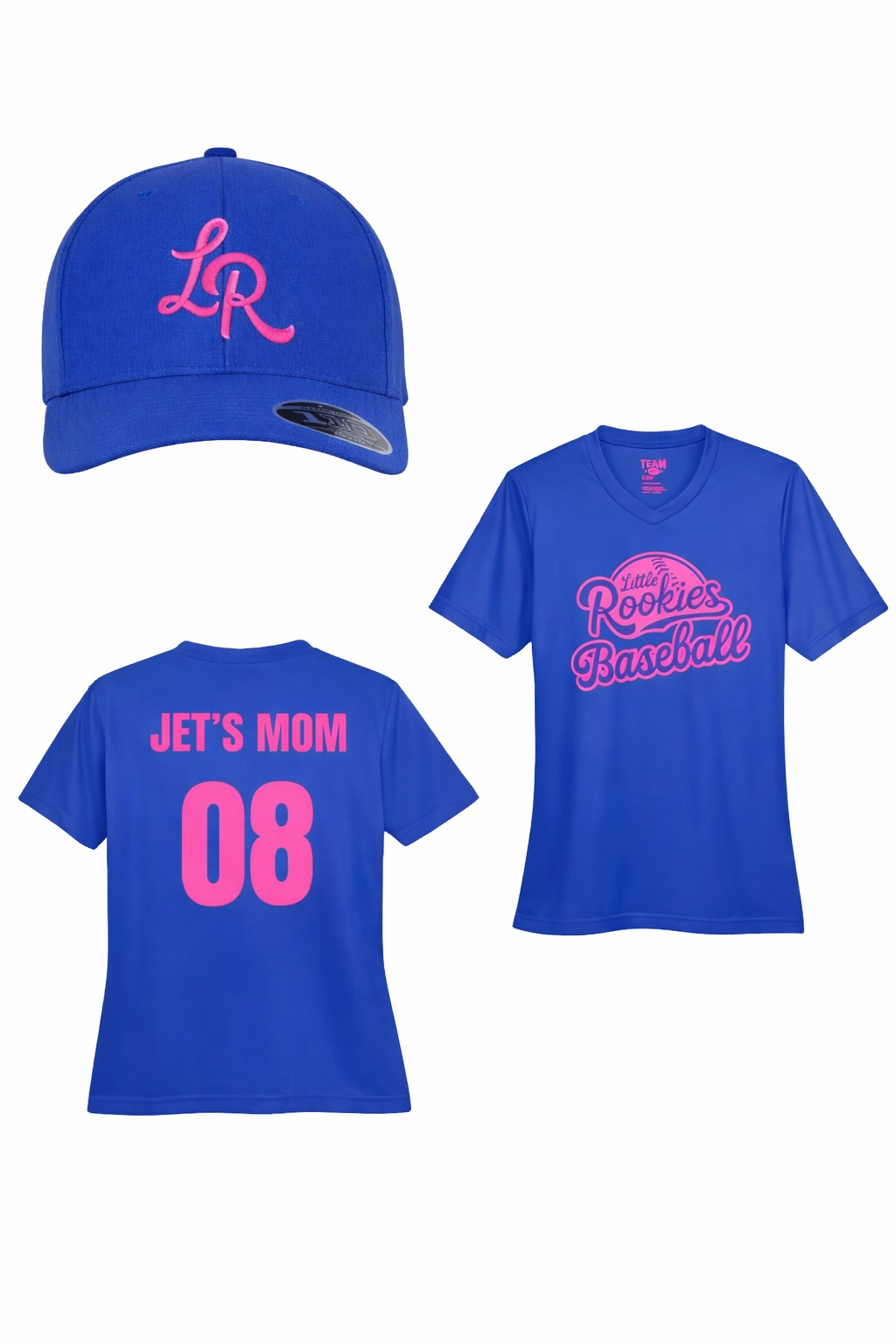 Women's Fan Bundle – Little Rookies Baseball Pink