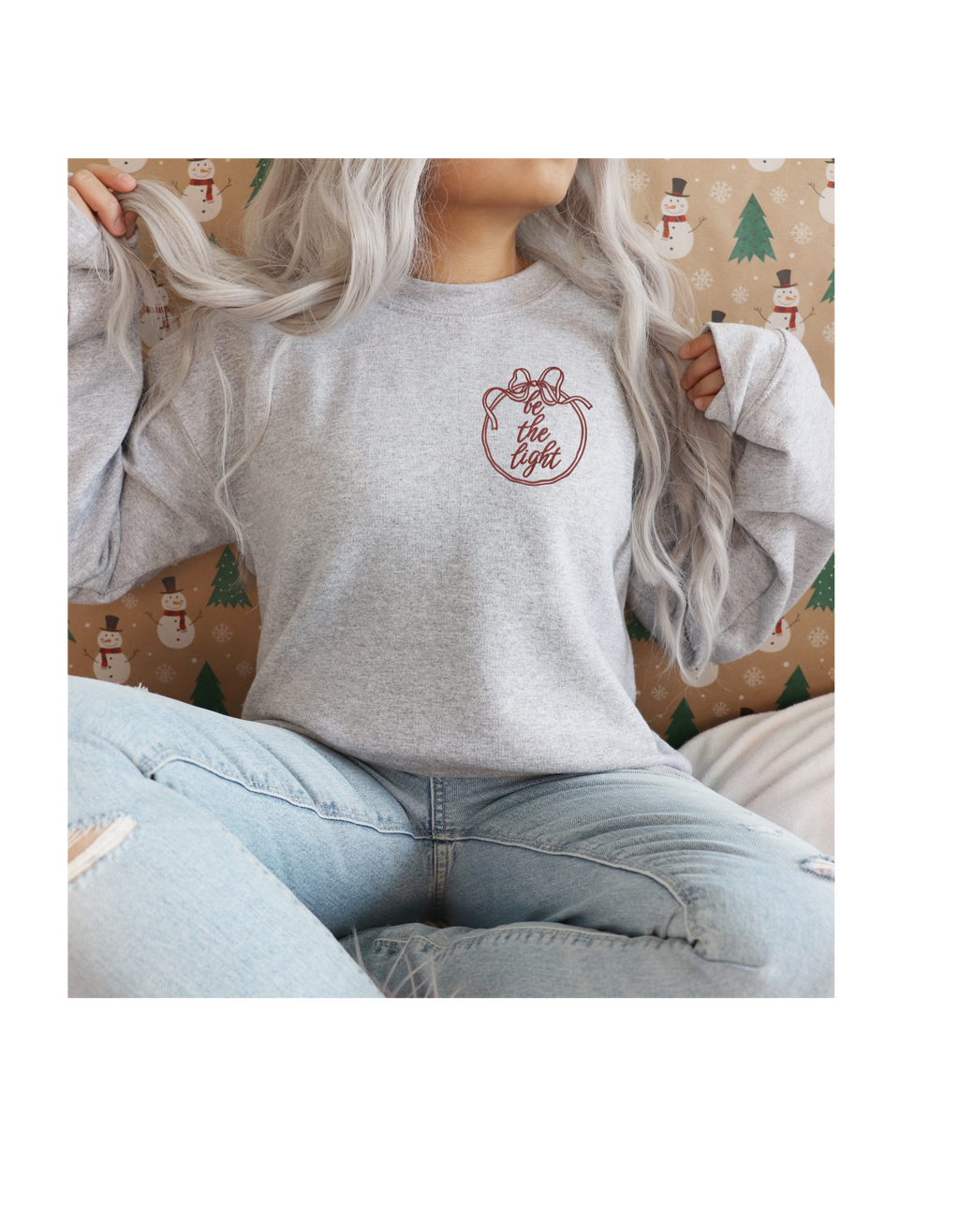 Be the Light Shirt & Crewneck (embroidery)