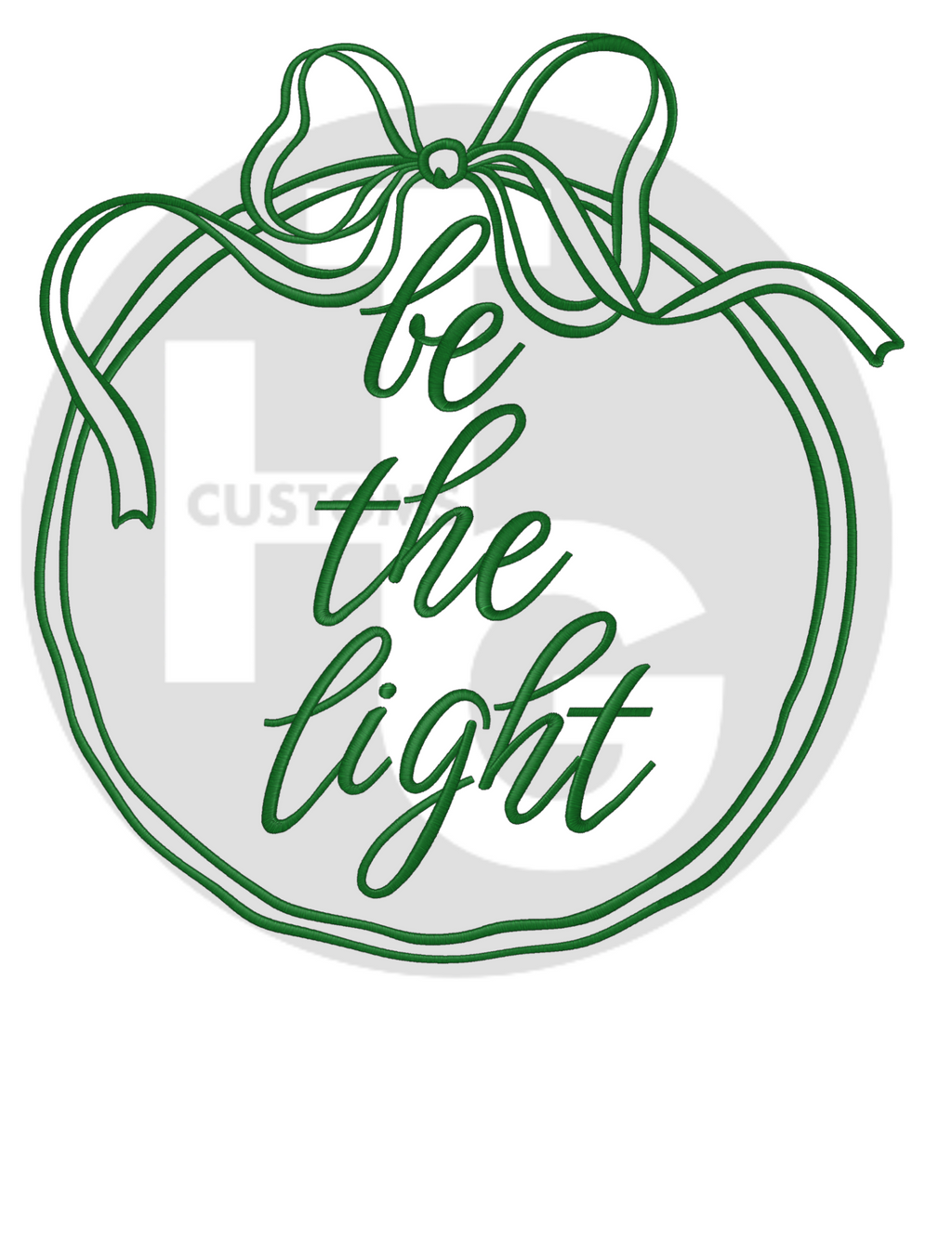 Be the Light Shirt & Crewneck (embroidery)