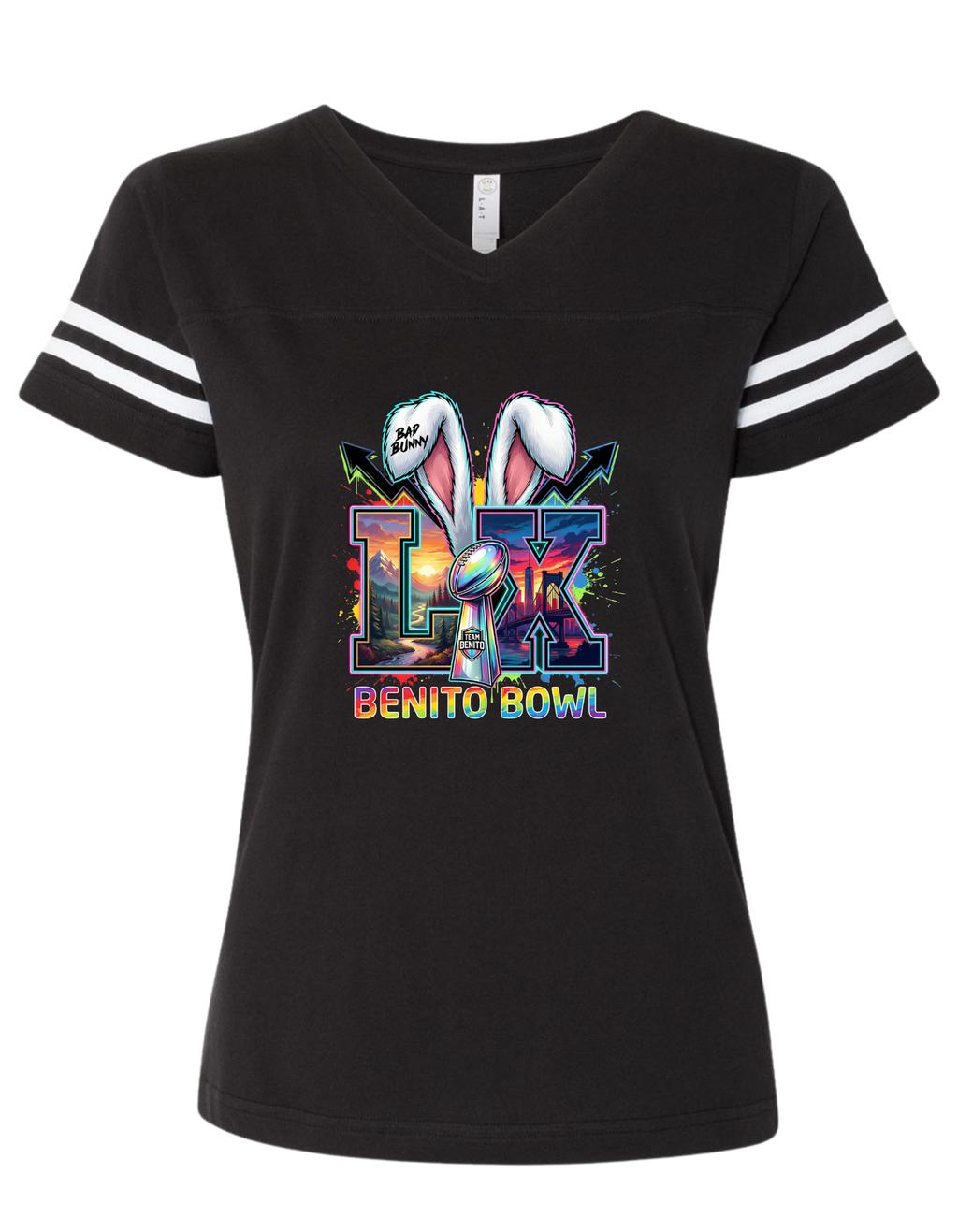 SUPER BOWL JERSEY TEE BAD BUNNY