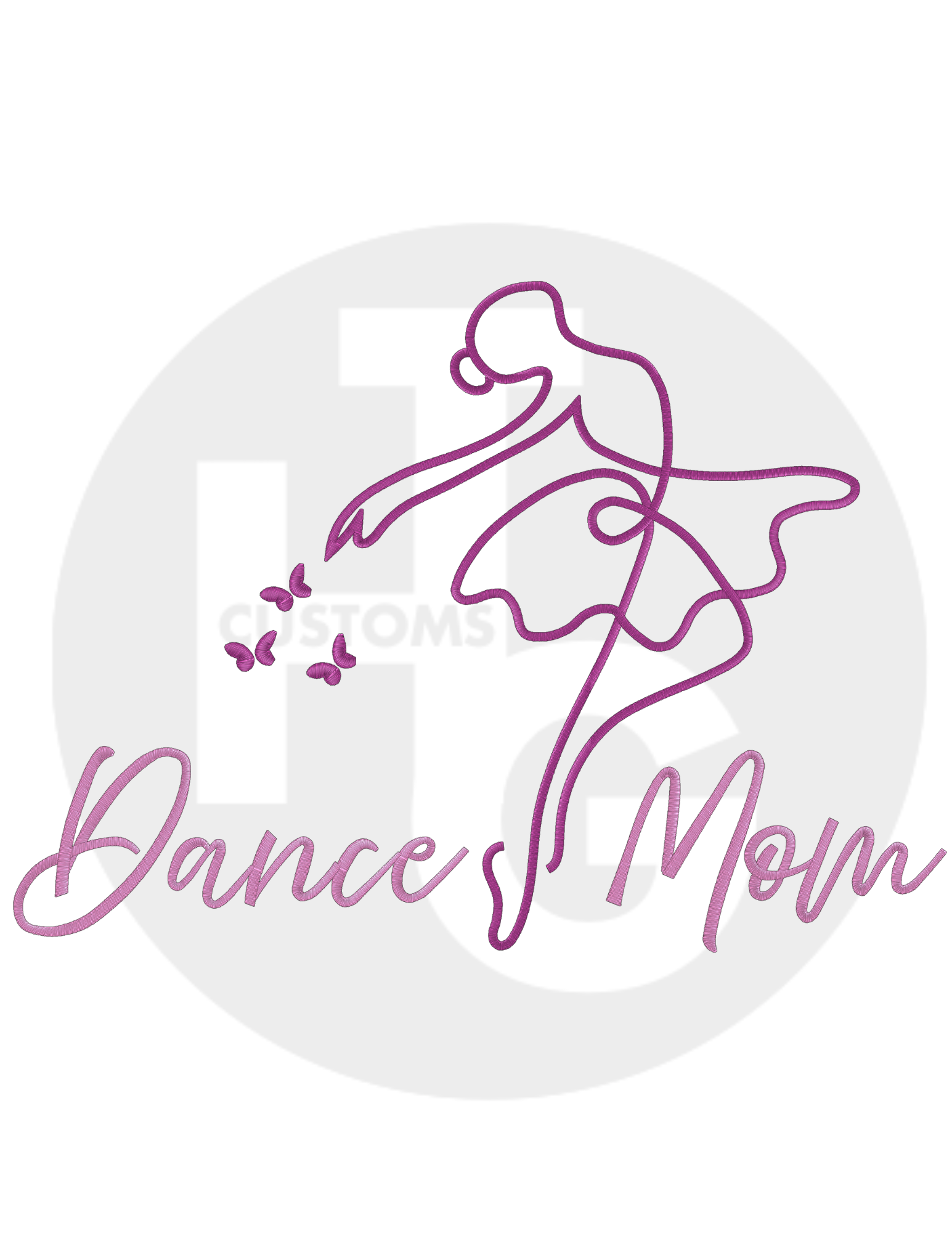 Dance Mom Shirt & Crewneck (embroidery)