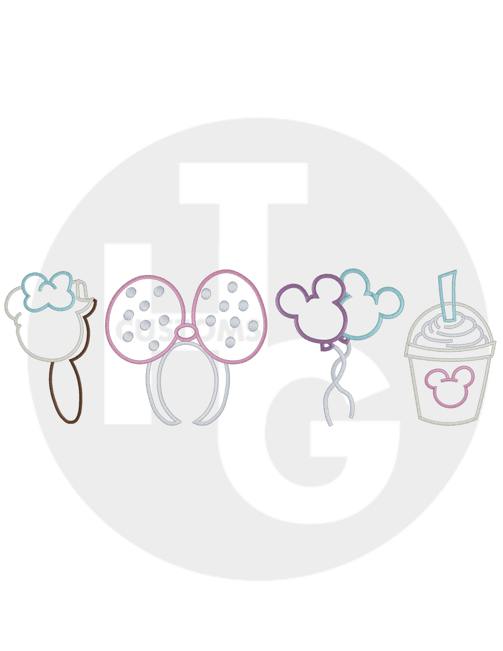 Disney Magic T- shirt & Crewneck (embroidery)