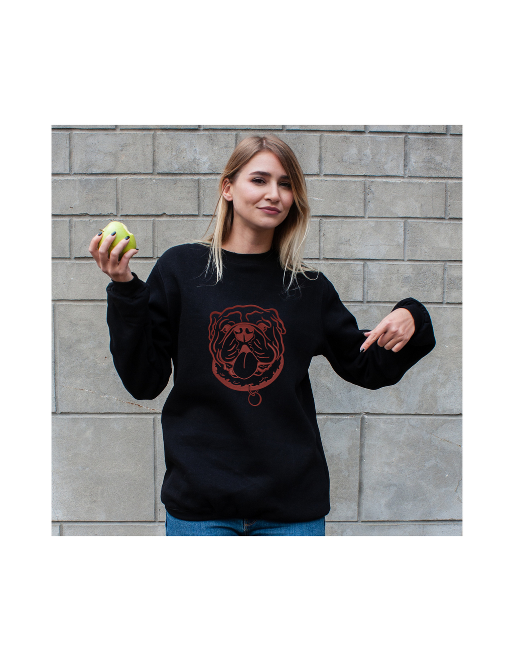 Vintage Bulldog Shirt & Crewneck (embroidery)