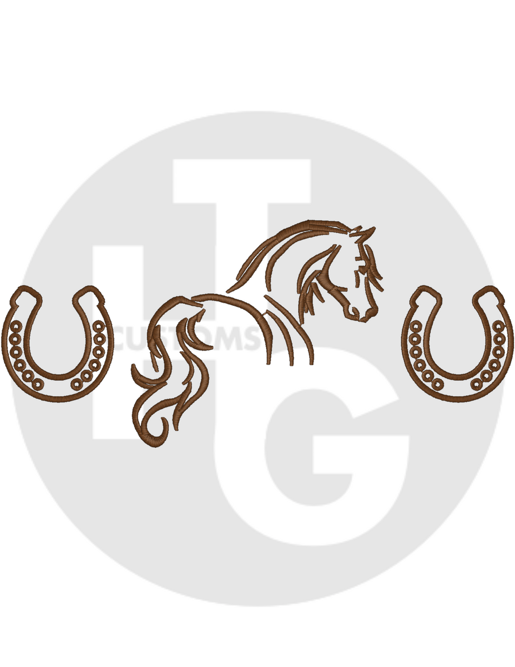 Horse Shirt & Crewneck (embroidery)