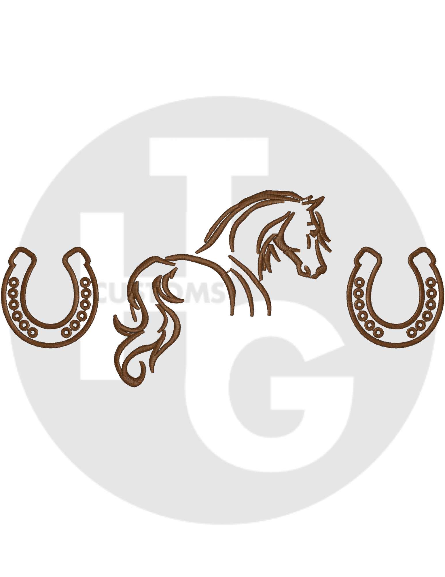 Horse Shirt & Crewneck (embroidery)