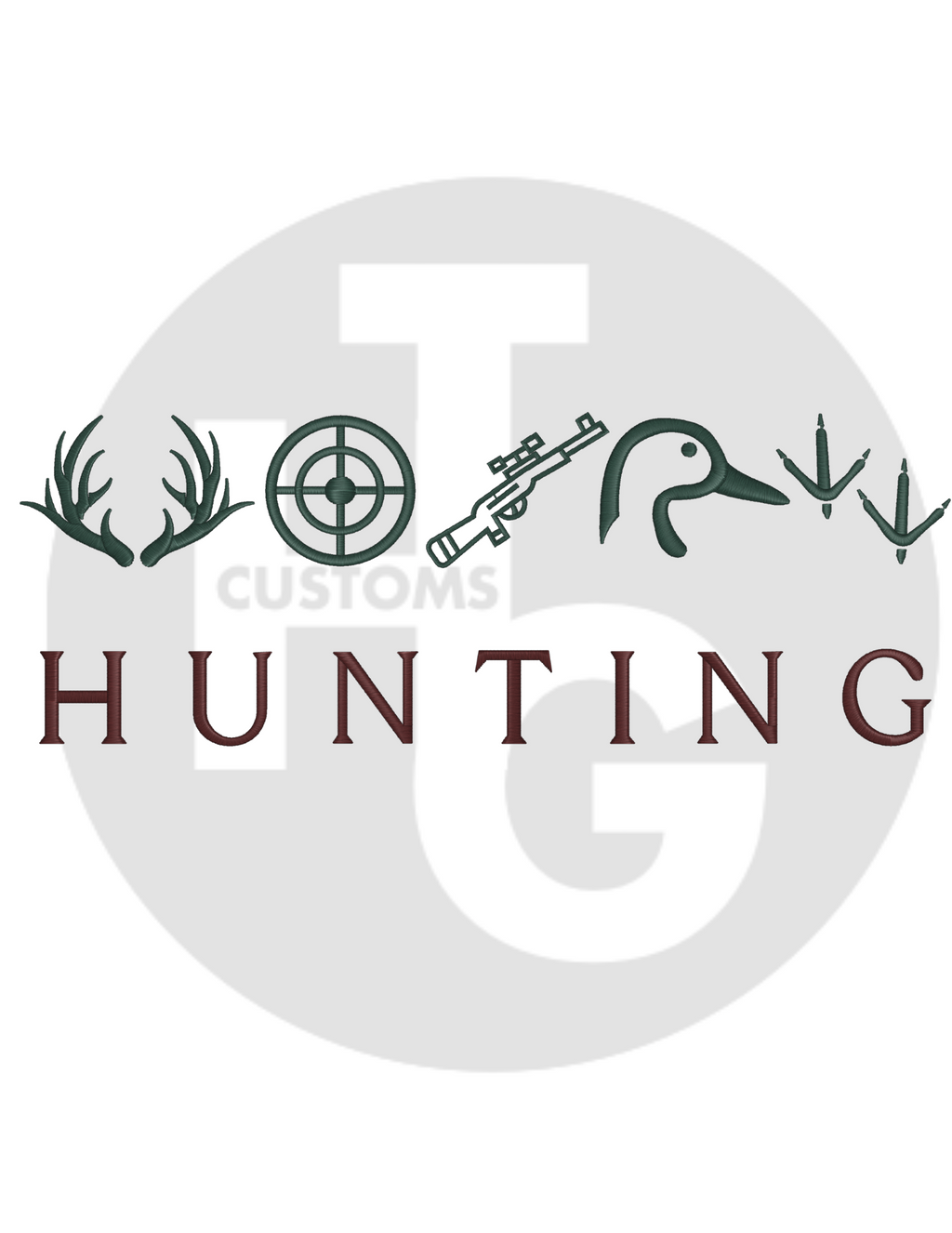 Hunting Shirt & Crewneck (embroidery)