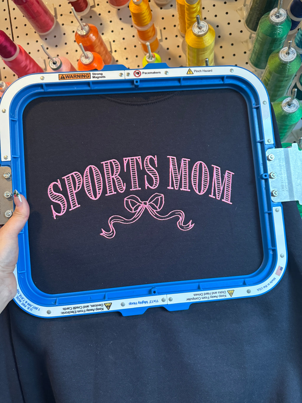 Sports Mom Shirt & Crewneck (embroidery)