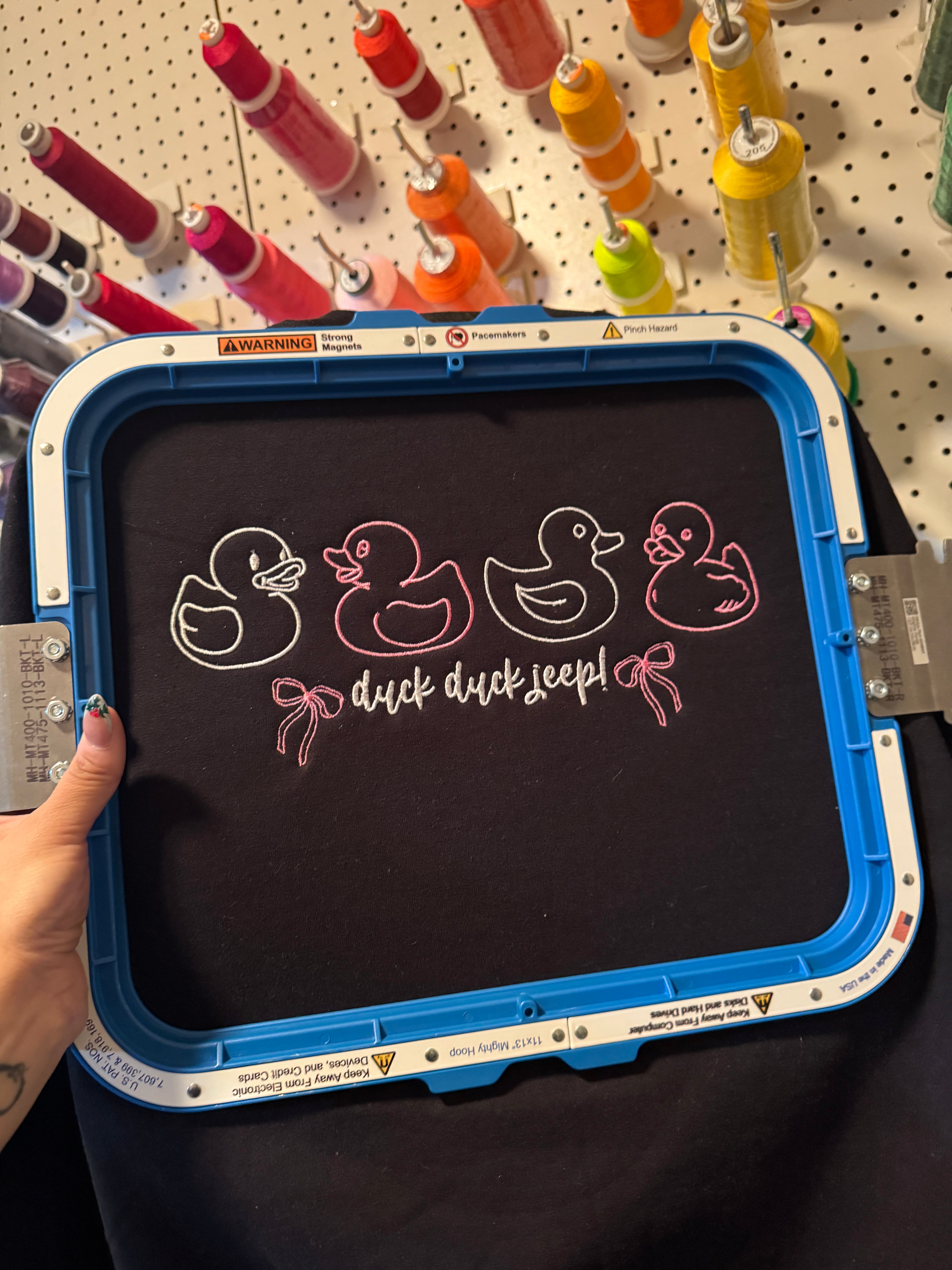 Duck duck Jeep Shirt & Crewneck (embroidery)