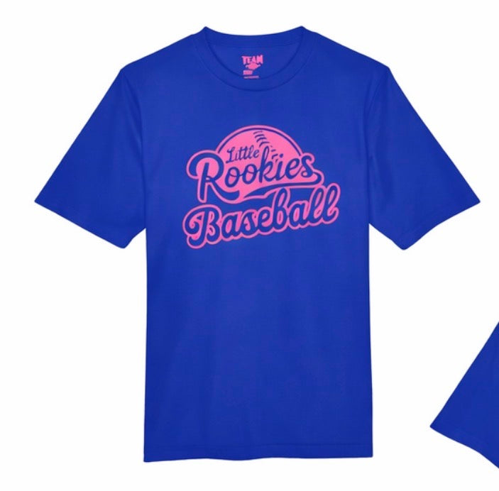 Men’s Parent Fan Shirt – Little Rookies Baseball PinK
