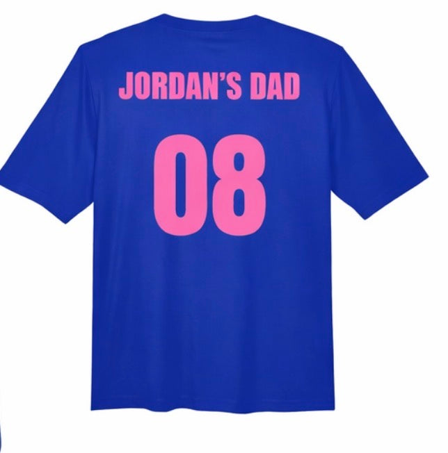 Men’s Parent Fan Shirt – Little Rookies Baseball PinK