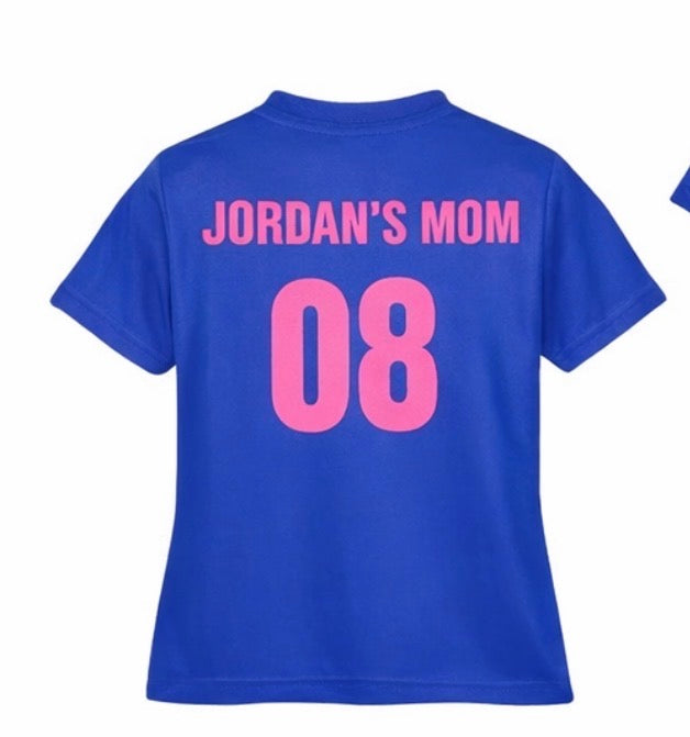 Women’s Parent Fan Shirt Pink – Little Rookies Baseball (Royal Blue) (Copy)