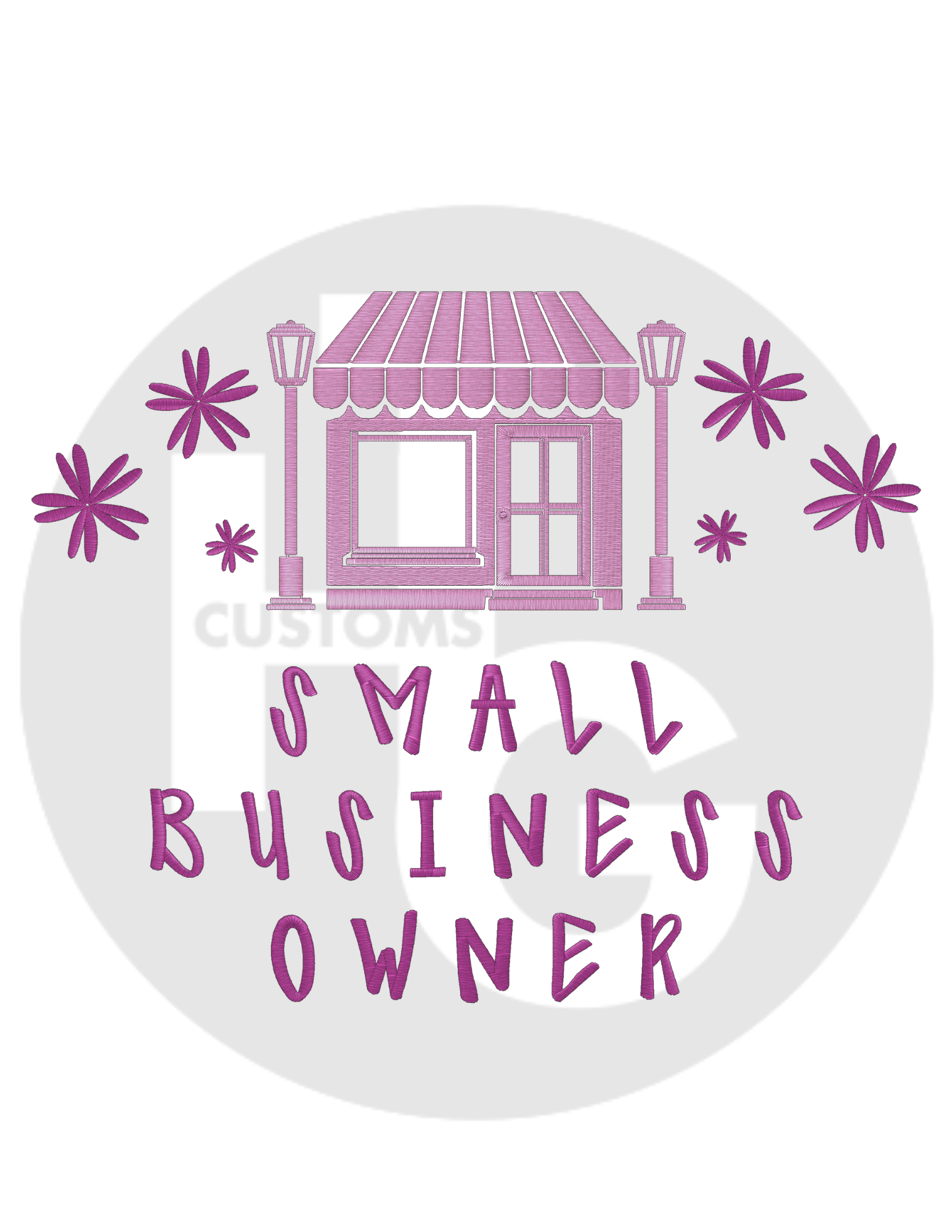 Small Business Owner Shirt & Crewneck (embroidery)