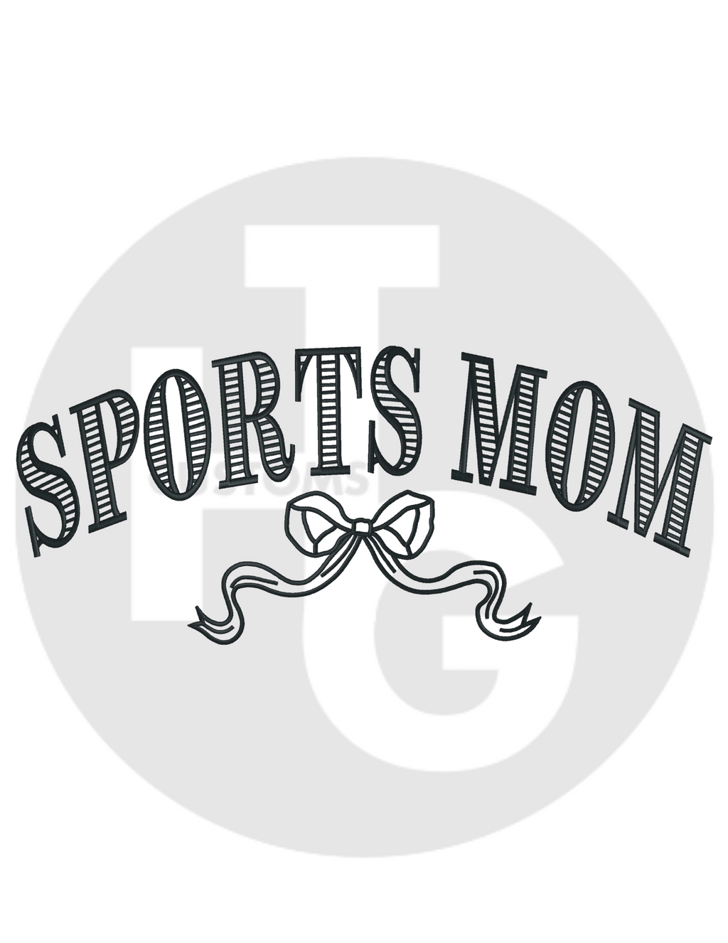 Sports Mom Shirt & Crewneck (embroidery)