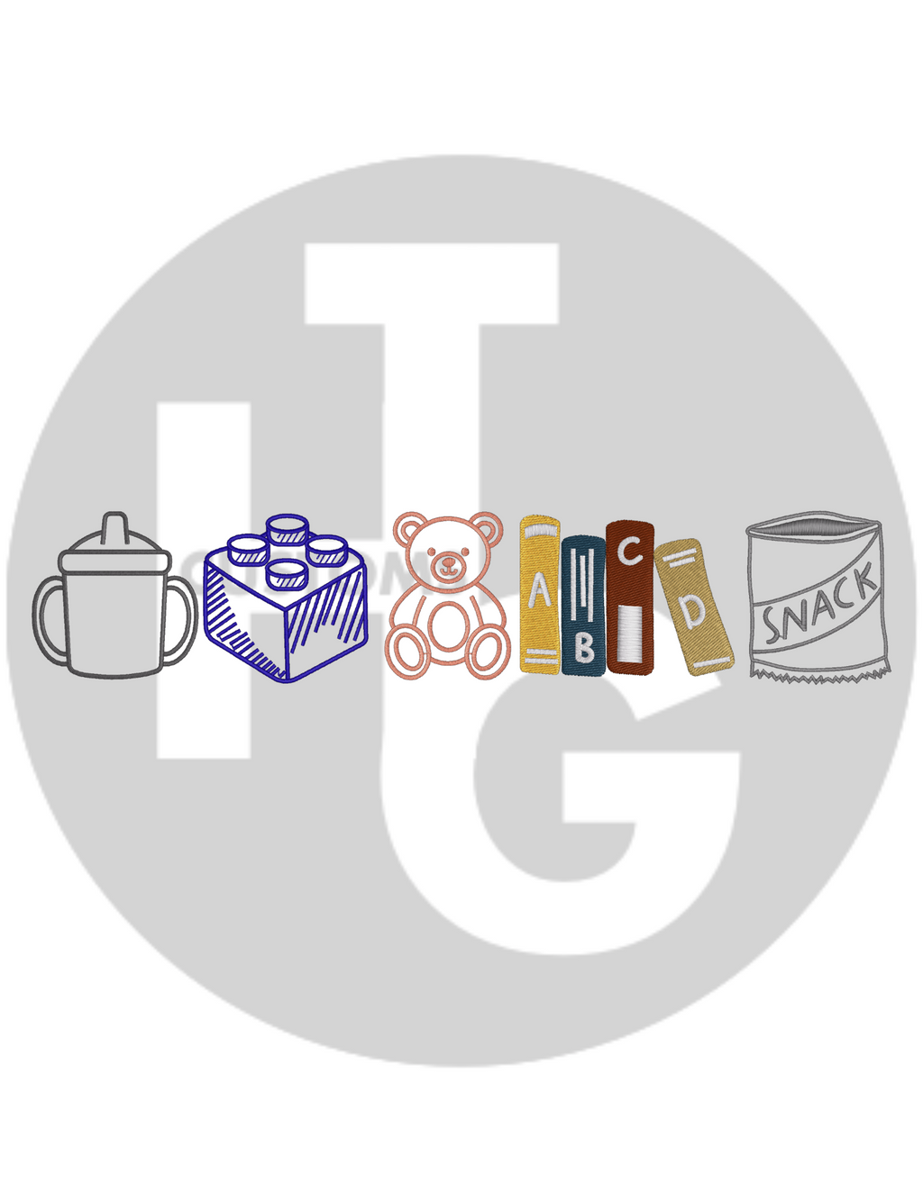 Toddler Days T Shirt/Crewneck Embroidery