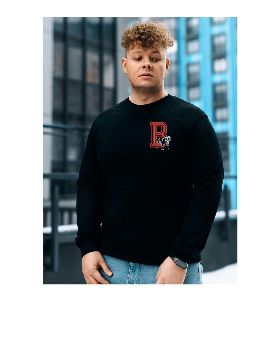 Pocket Bulldog Shirt & Crewneck (embroidery) (Copy)