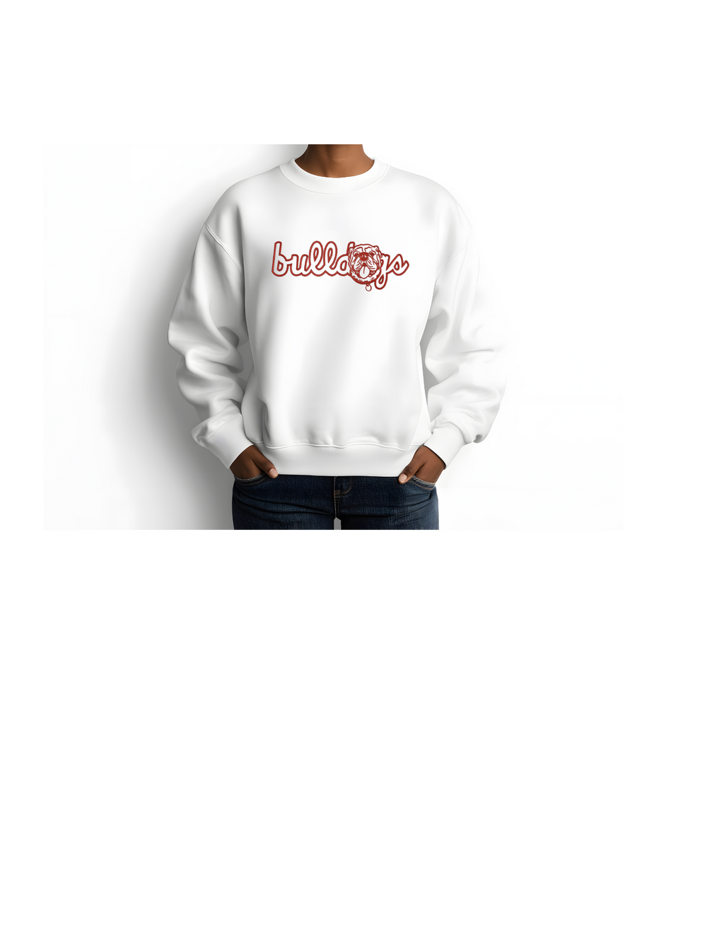 Vintage Bulldog Shirt & Crewneck (embroidery)