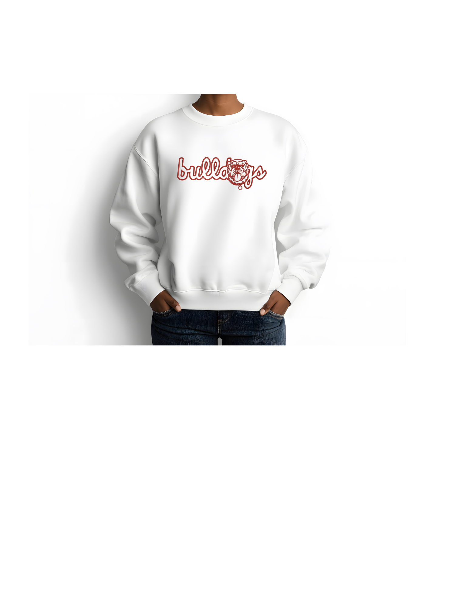 Vintage Bulldog Shirt & Crewneck (embroidery)