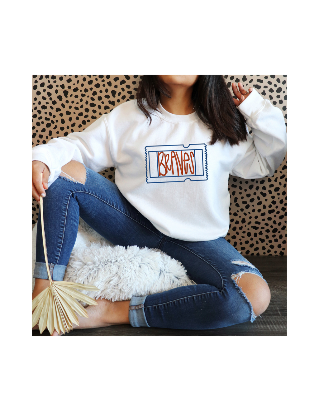 Braves shirt & Crew (embroidery)