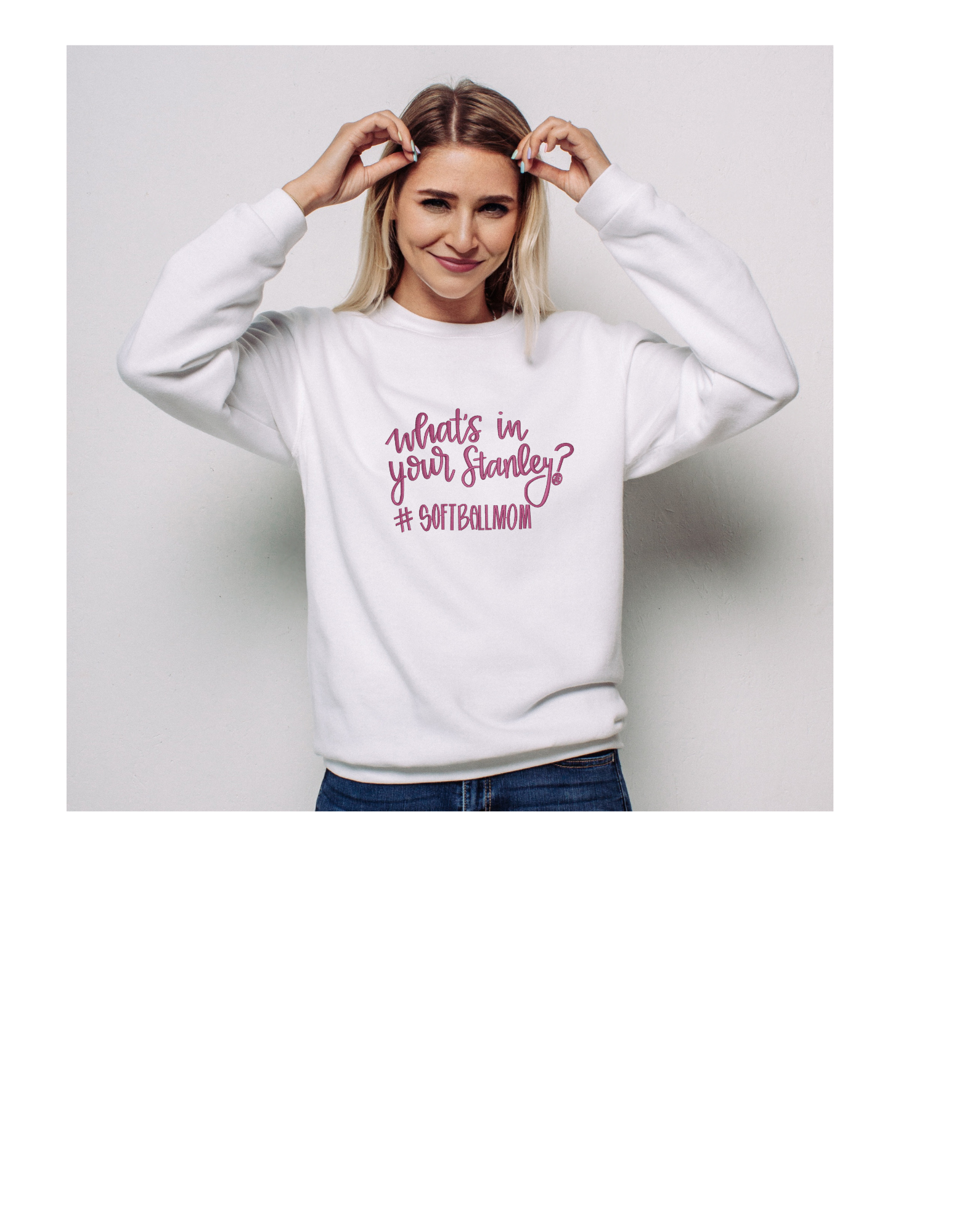 What's in your Stanley Softball (embroidery)