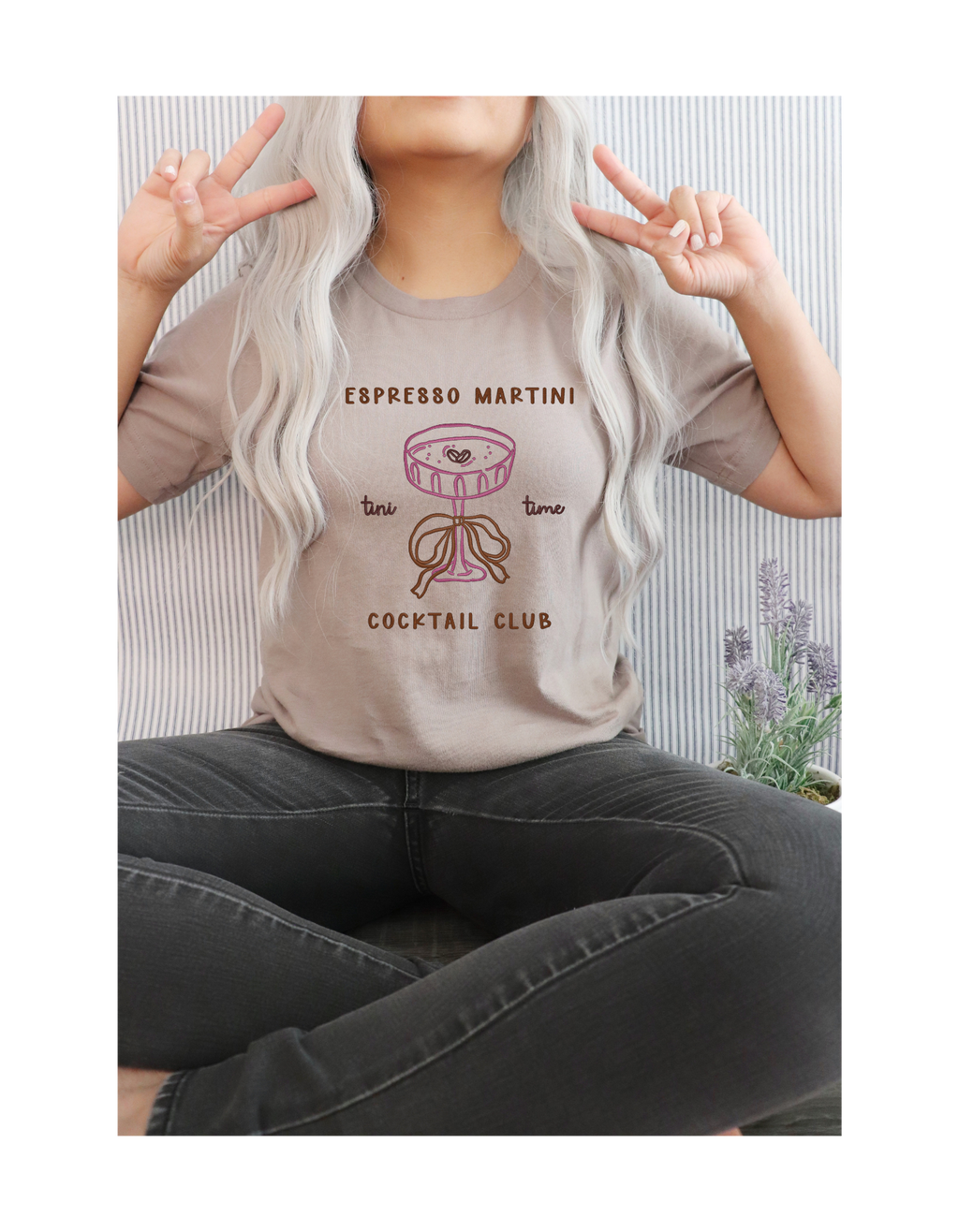 Espresso Martini Shirt & Crewneck (embroidery)