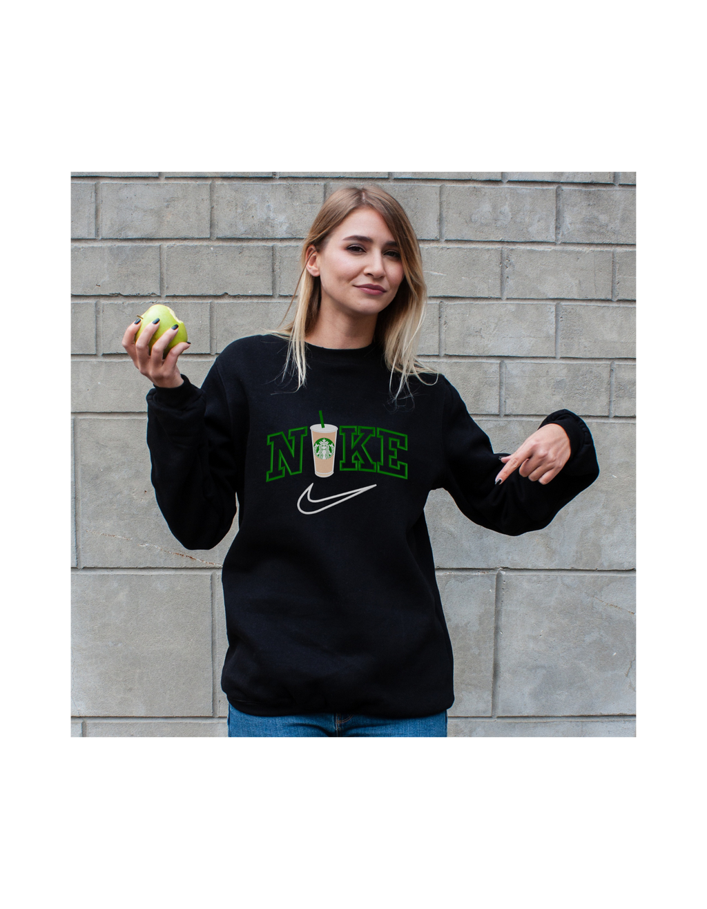 Nike Starbies Shirt & Crewneck (embroidery)