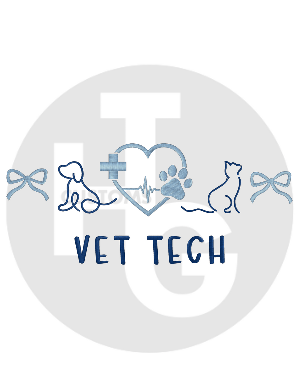 Vet Tech Shirt & Crewneck (embroidery)