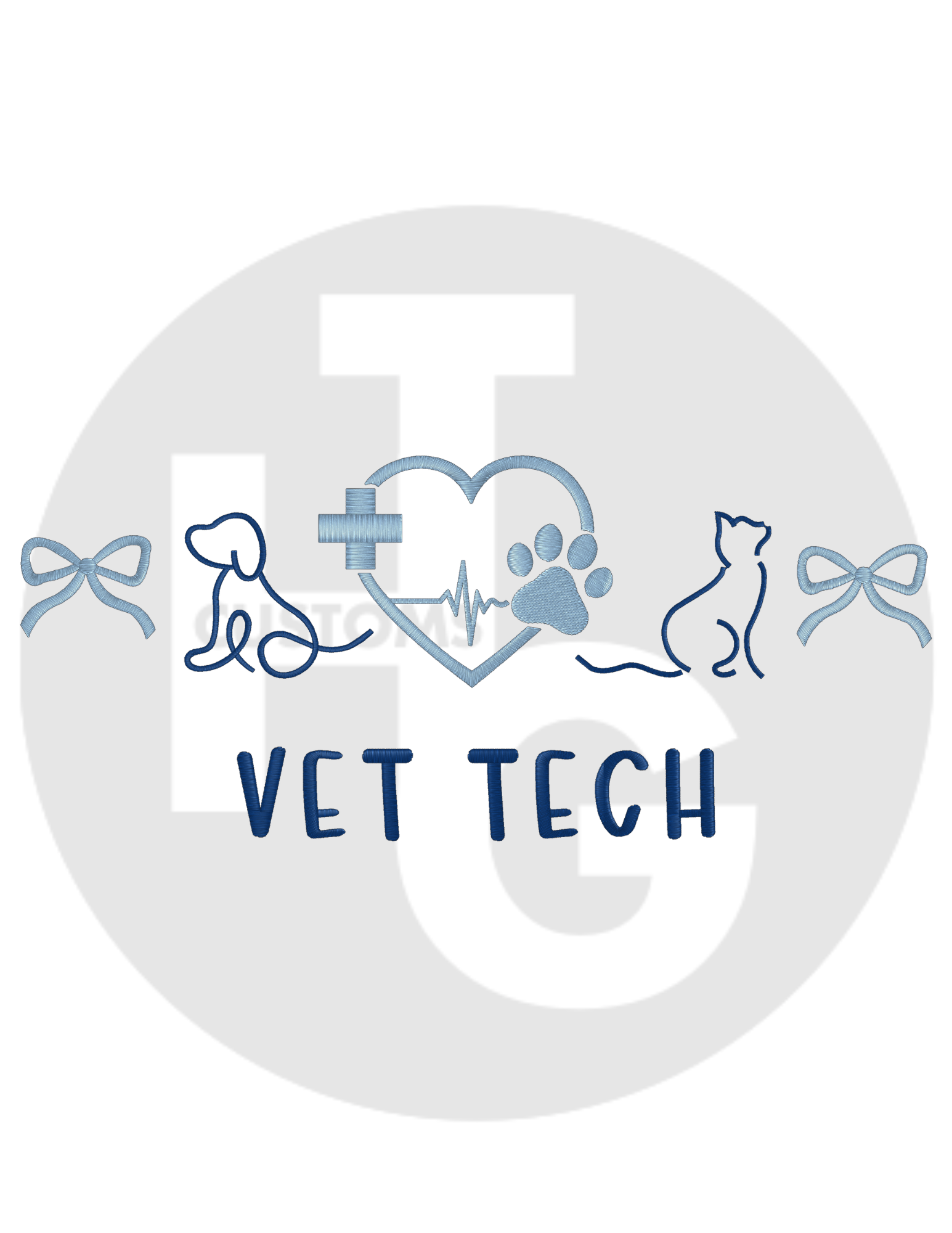 Vet Tech Shirt & Crewneck (embroidery)