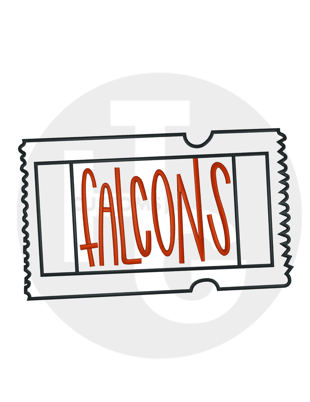 Falcons Shirt & Crewneck (embroidery)