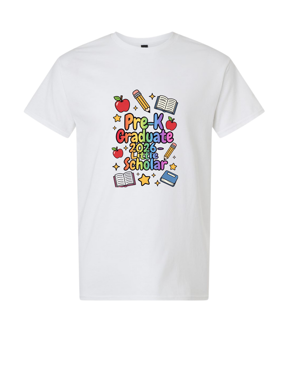 PREK/KINDERGARTEN GRAD 8 T-SHIRT