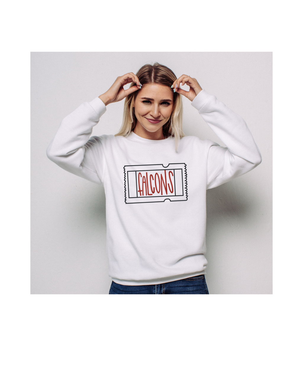 Falcons Shirt & Crewneck (embroidery)